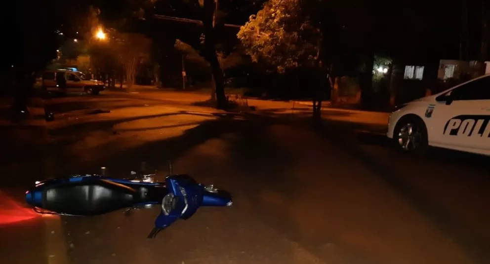 Motociclista grave tras despistar en Eldorado