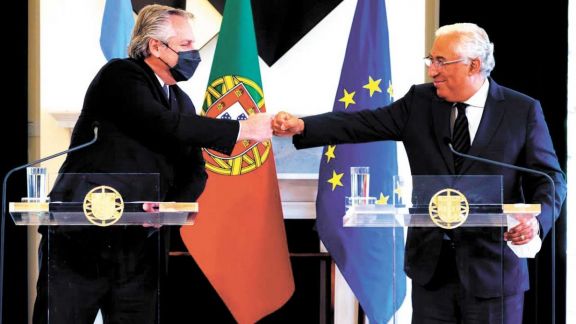 Argentina sumó apoyo de Portugal de cara a las negociaciones con el FMI