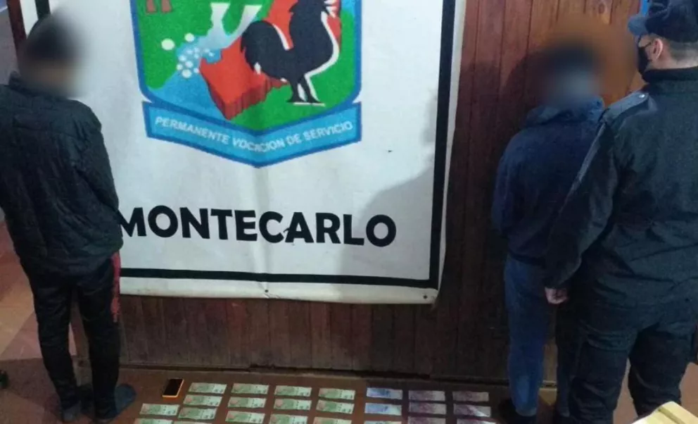 Montecarlo: robaron en casa de una anciana y en la huída por un camino vecinal fueron capturados
