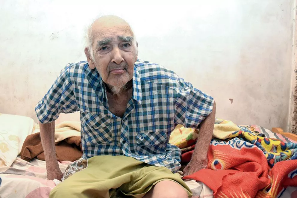 Abel Barrios, el vecino de Santa Rita de 114 años
