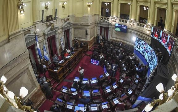 El Senado debatir este jueves el proyecto sobre medidas para contener la pandemia