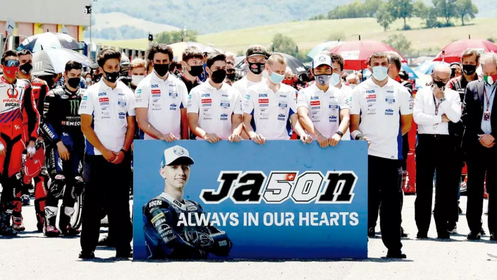 Tragedia en el Moto3: murió Jason Dupasquier