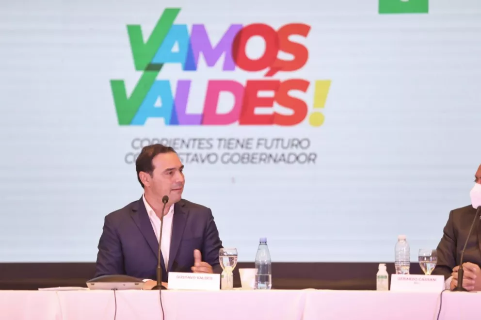 Gustavo Valdés anunció que irá en busca de la reelección como gobernador de Corrientes