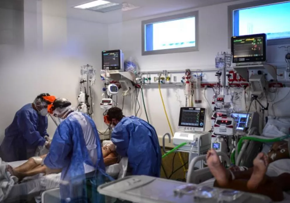 Más de la mitad de los hospitales argentinos tiene una ocupación mayor al 90% en UTI
