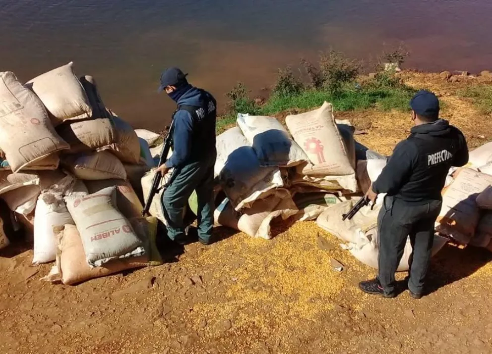 Secuestran más de seis toneladas de maíz en Misiones