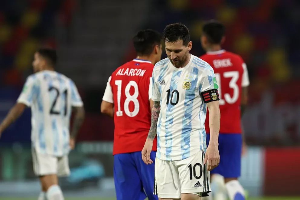 Argentina empujó pero chile resistió