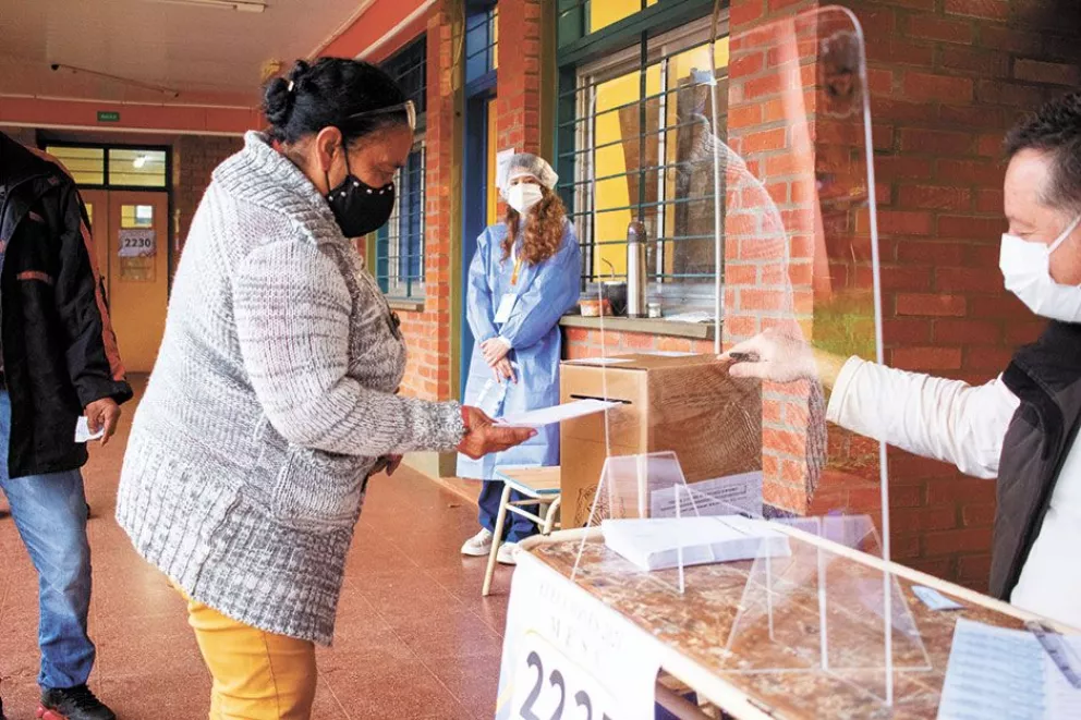 La concurrencia a la votación en toda la provincia rondó el 60%