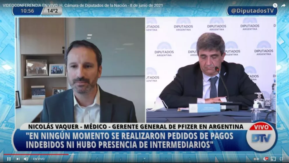 Pfizer negó "pedidos de pagos indebidos o intermediarios" en negociación con Argentina