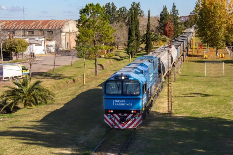 Trenes Argentinos transportó un 39% más de carga en mayo respecto del mismo mes del 2020