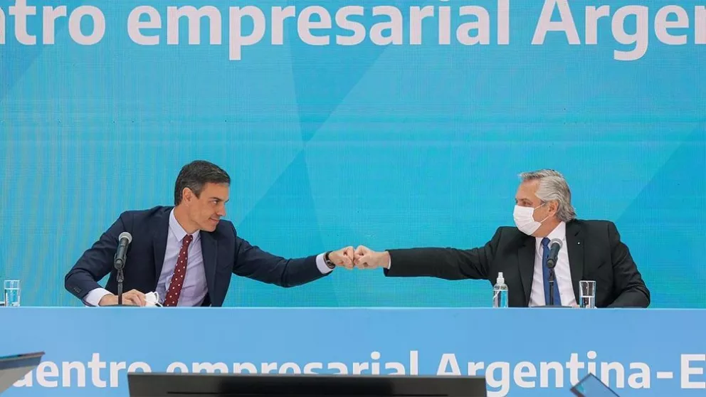 Sánchez reafirma apoyo "absoluto y total" de España a la Argentina en negociaciones por deuda