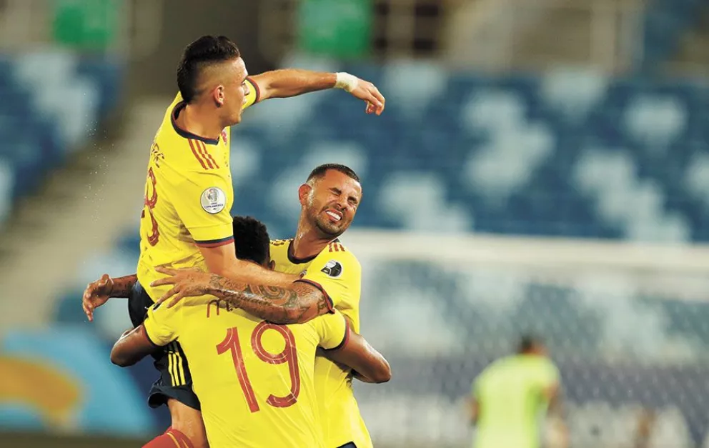 Cardona le dio la victoria a Colombia ante Ecuador