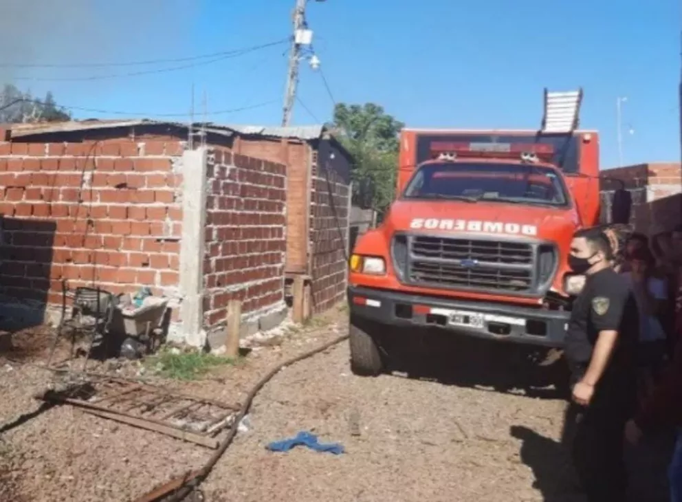 Pereyra tras el incendio de su vivienda: "Queremos encontrar un lugar donde poder vivir"