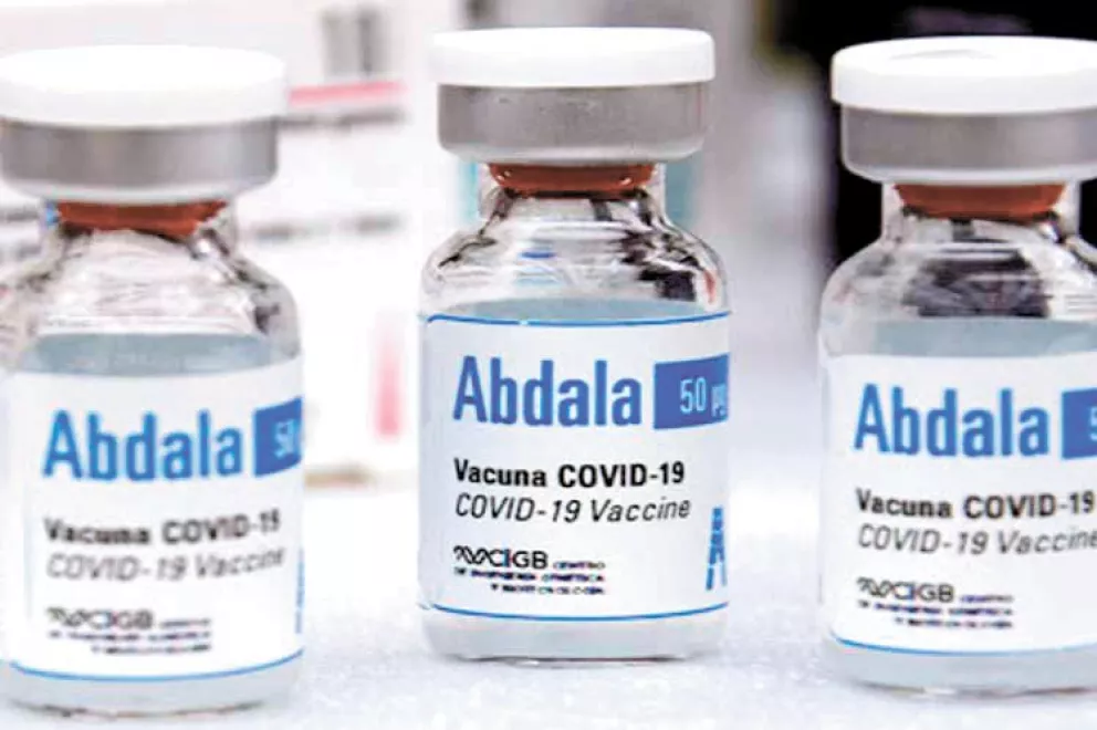 La vacuna cubana Abdala  tiene una eficacia de 92,28%