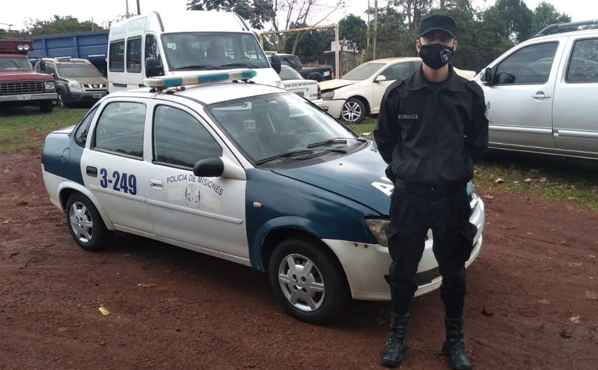Patrullero al taller: Iban a un robo y rompieron un móvil cero kilómetro
