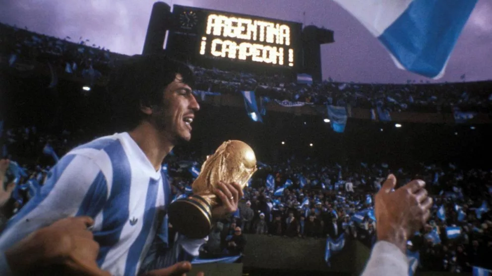 Hoy hace 43 años Argentina se consagró Campeón del mundo en fútbol por primera vez