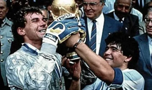 Pumpido Este aniversario es especial porque es el primero sin Diego