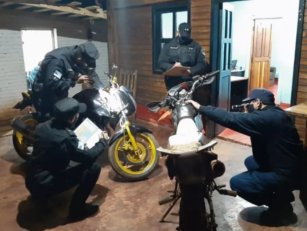 En operativo recuperan una motocicleta que había sido robada en Brasil