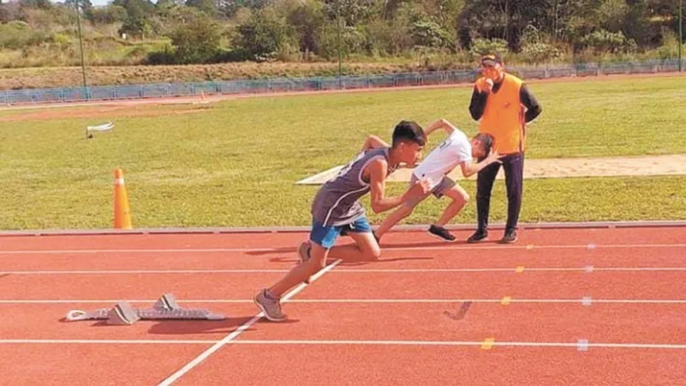Los U14 registraron buenas marcas 