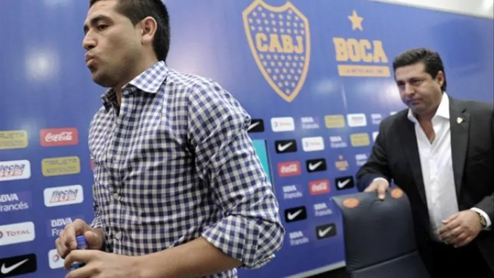 "Riquelme no está preparado para administrar a Boca", aseguró el expresidente Angelici
