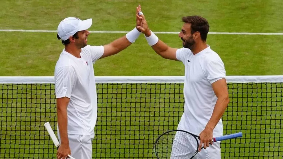 El marplatense Horacio Zeballos y el catalán Marcel Granollers son finalistas de Wimbledon en dobles
