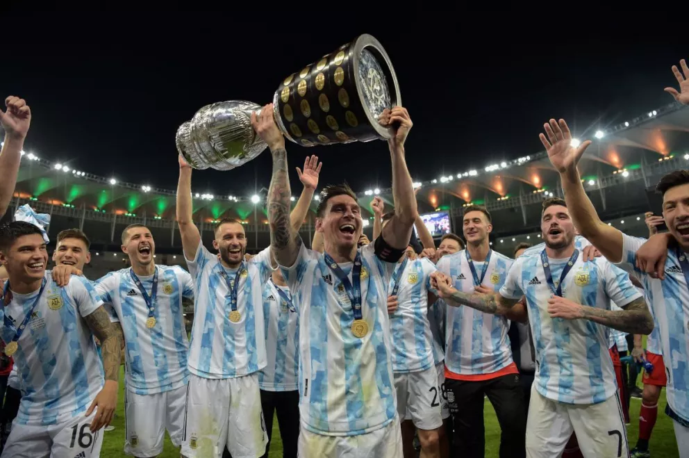 Histórico: Argentina le ganó 1-0 a Brasil y se consagró campeón de la Copa América en el Maracaná