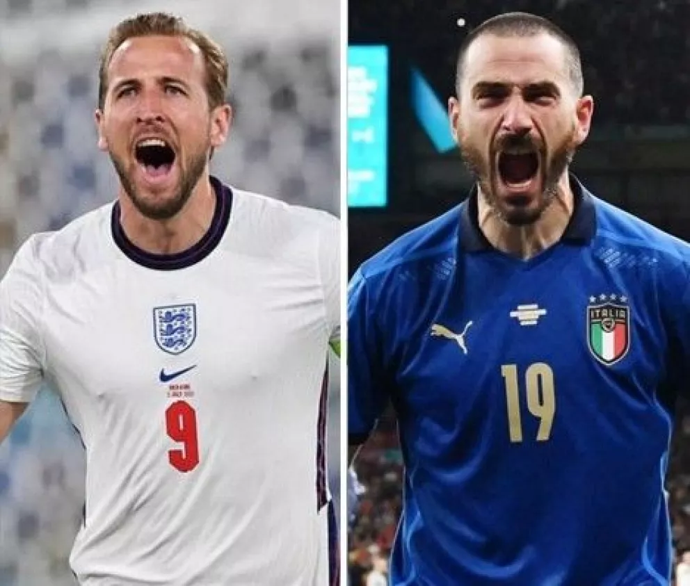 Inglaterra e Italia definen en Wembley al campeón de la Eurocopa