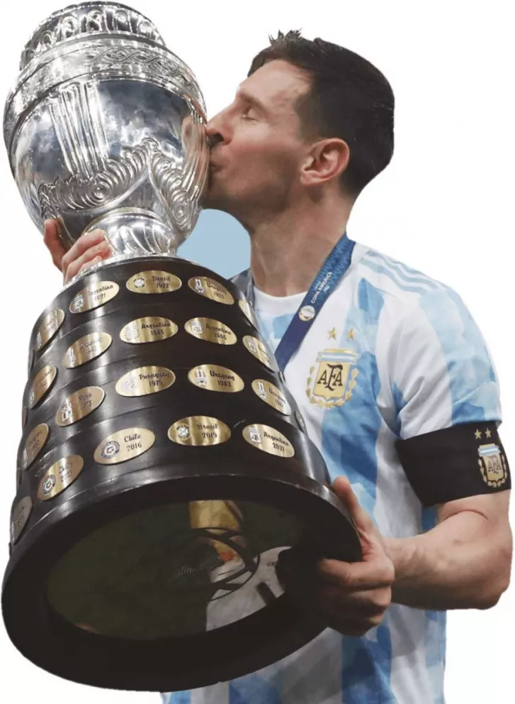 Messi lidera el equipo ideal de la Copa América
