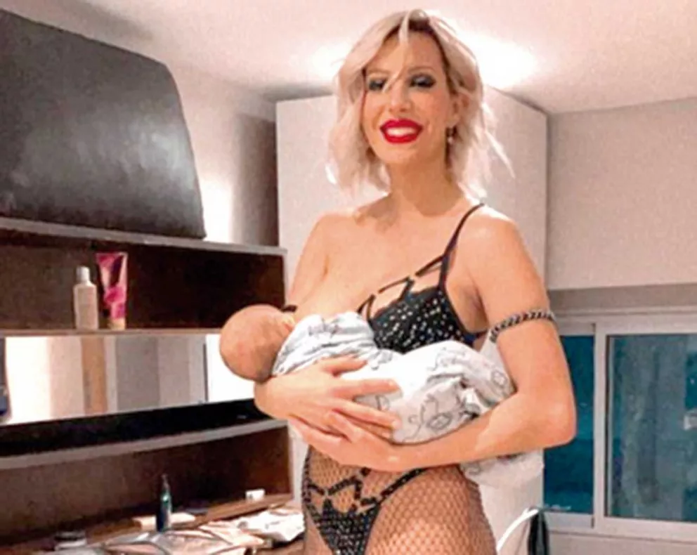 Noelia Marzol volvió a ‘sex’ y tiene un camarín especial para su bebé 